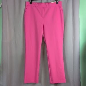 Chic Pink Women's Boot Cut Pants
